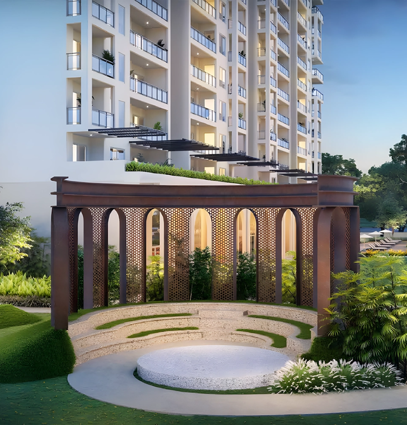 Modern clubhouse and amenities at Birla Pravah Gurgaon